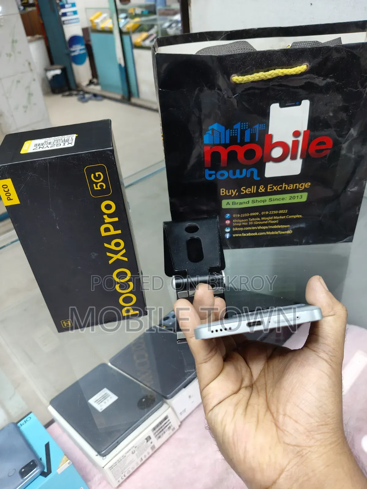 Xiaomi Poco X6 Pro ২৫৬ জিবি সিলভার
