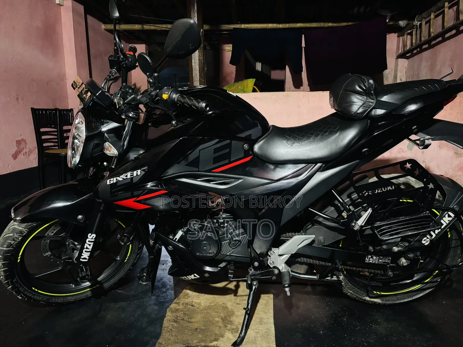 Suzuki Gixxer 2024 Black
