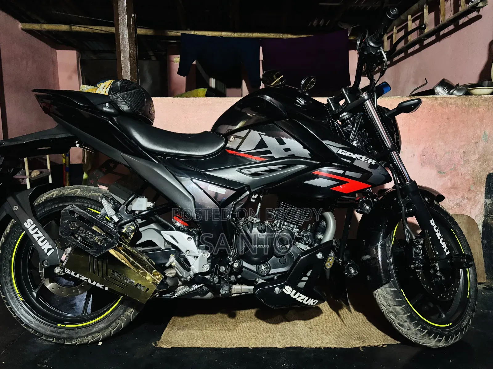 Suzuki Gixxer 2024 Black