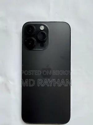 অ্যাপল আইফোন ১৪ প্রো ম্যাক্স ১২৮ জিবি ব্ল্যাক