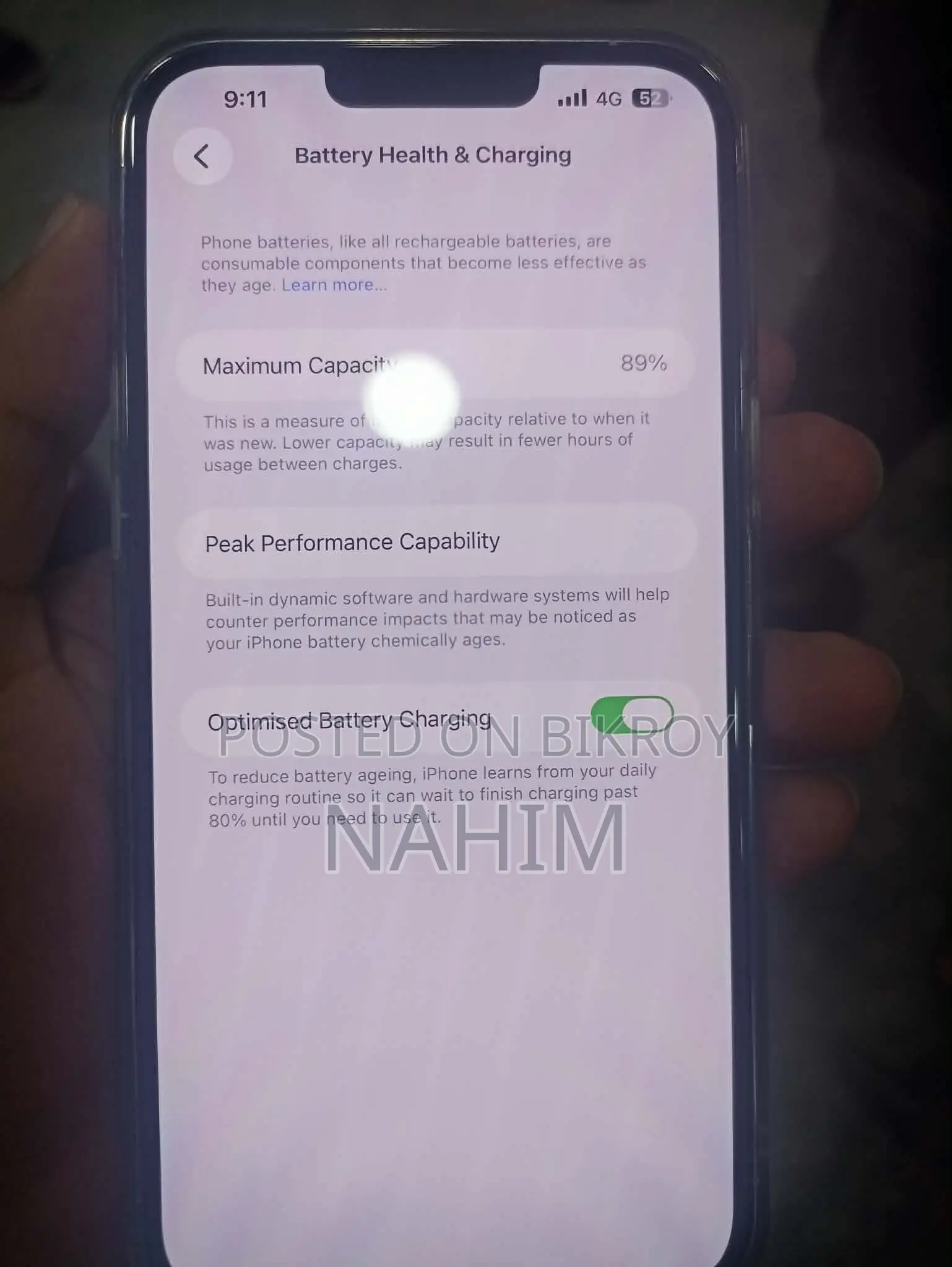 Apple iPhone 13 Pro Max ১২৮ জিবি হোয়াইট