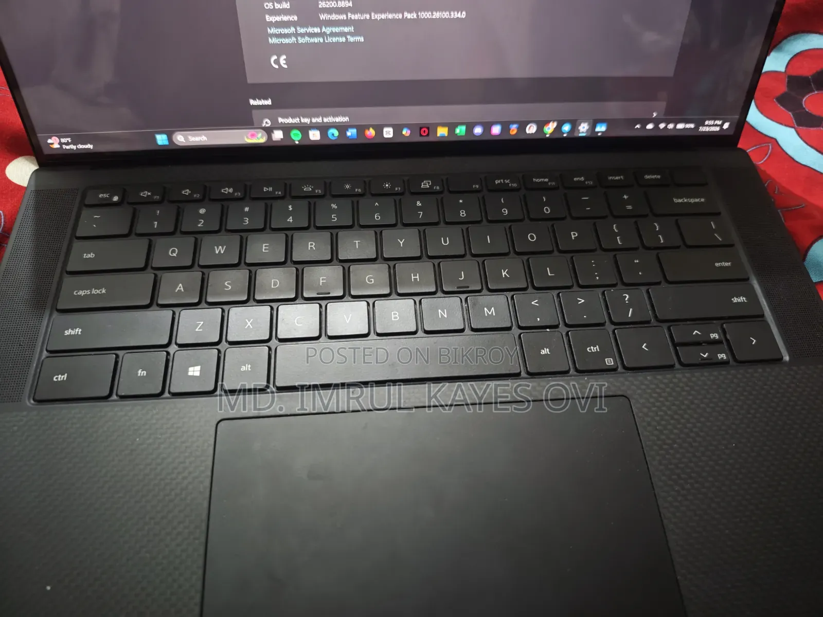 Laptop Dell Precision 5560 32GB Intel Core i9 HDD+SSD 512GB