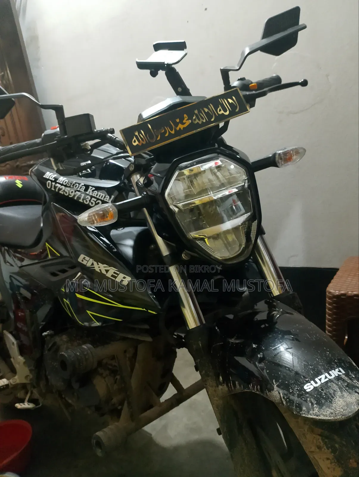 New Suzuki Gixxer 2026 Black