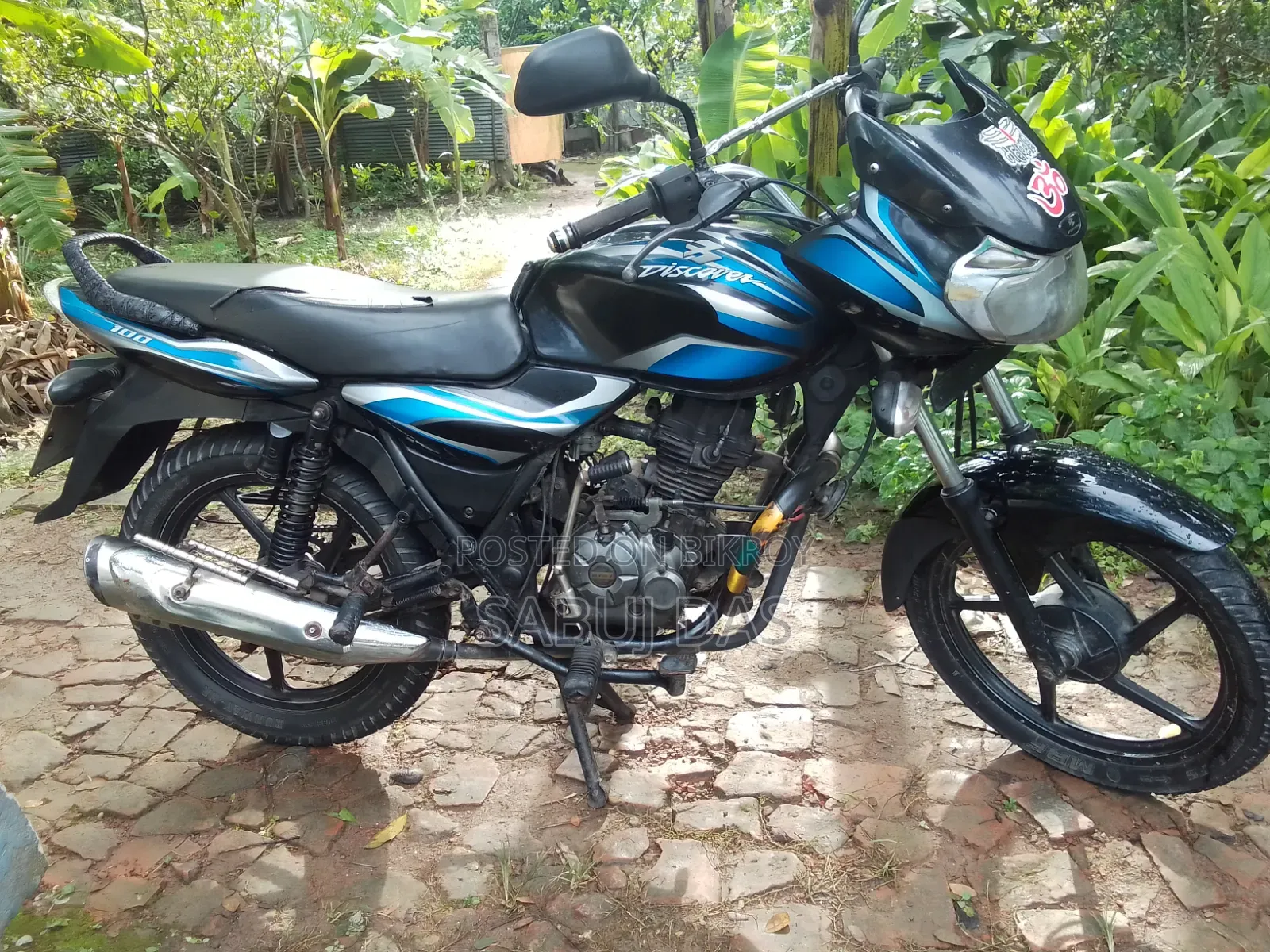 বাজাজ ডিসকভার ১০০ ২০১৩ নীল