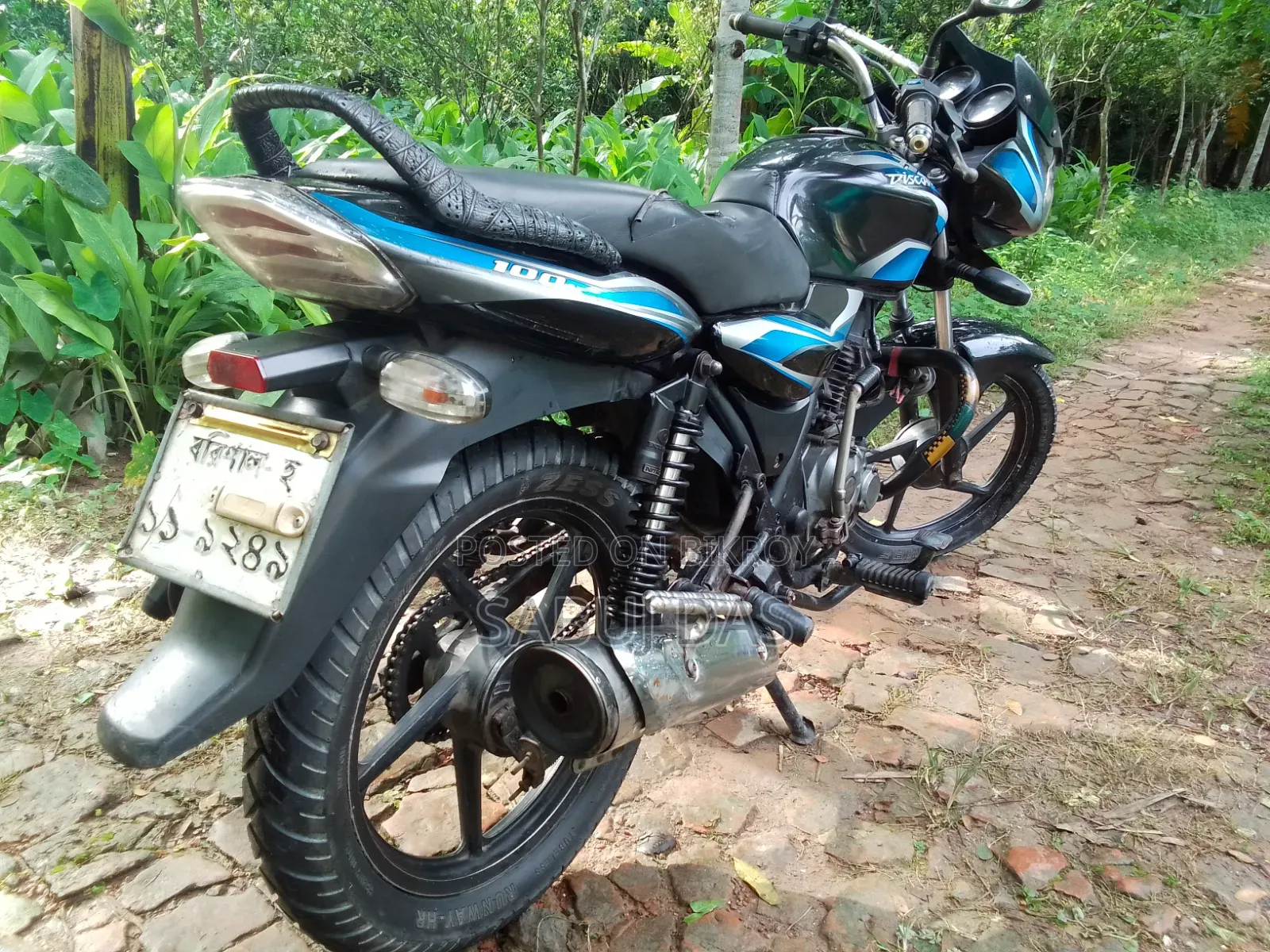 বাজাজ ডিসকভার ১০০ ২০১৩ নীল