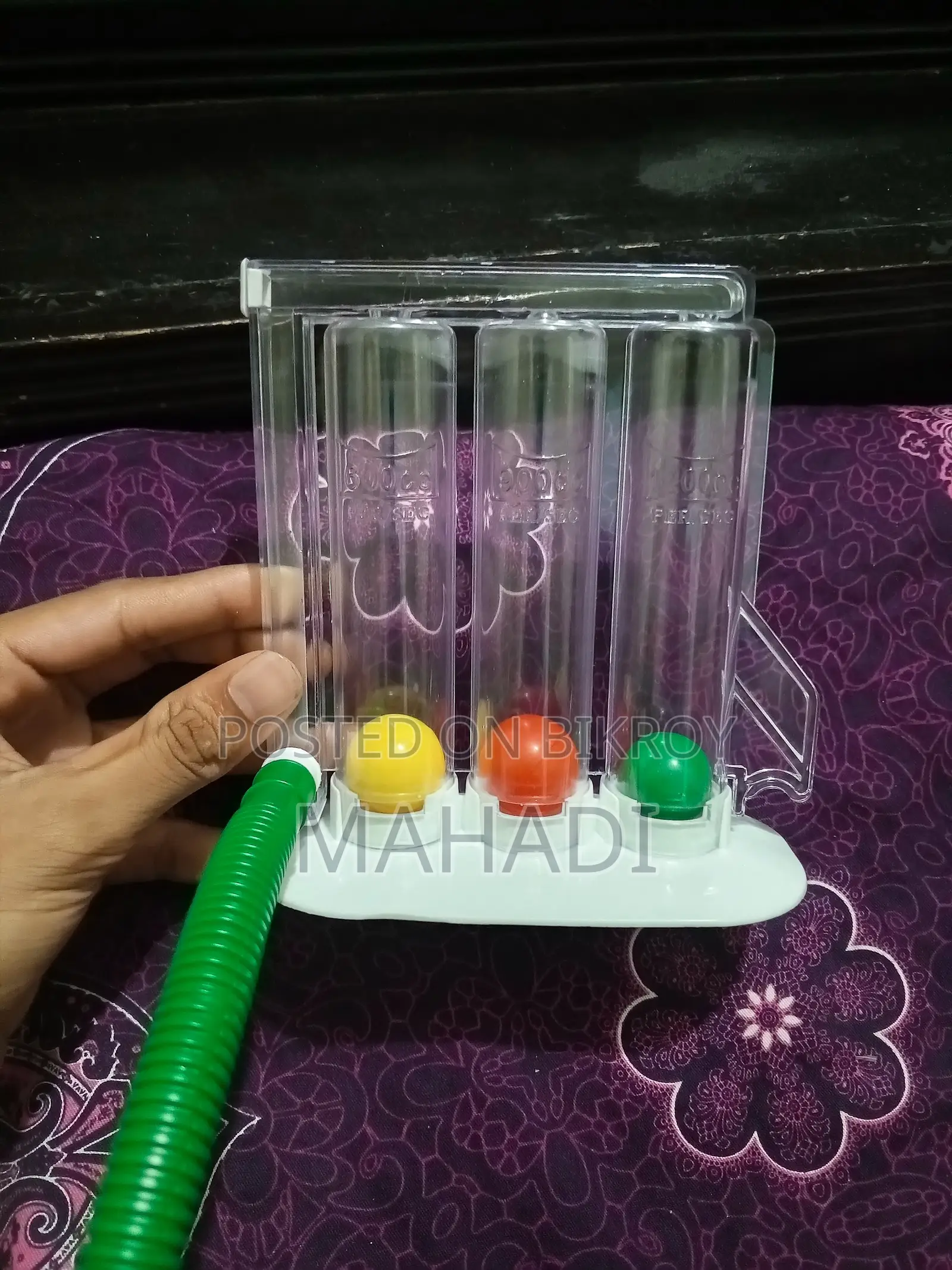 3-Ball Incentive Spirometer