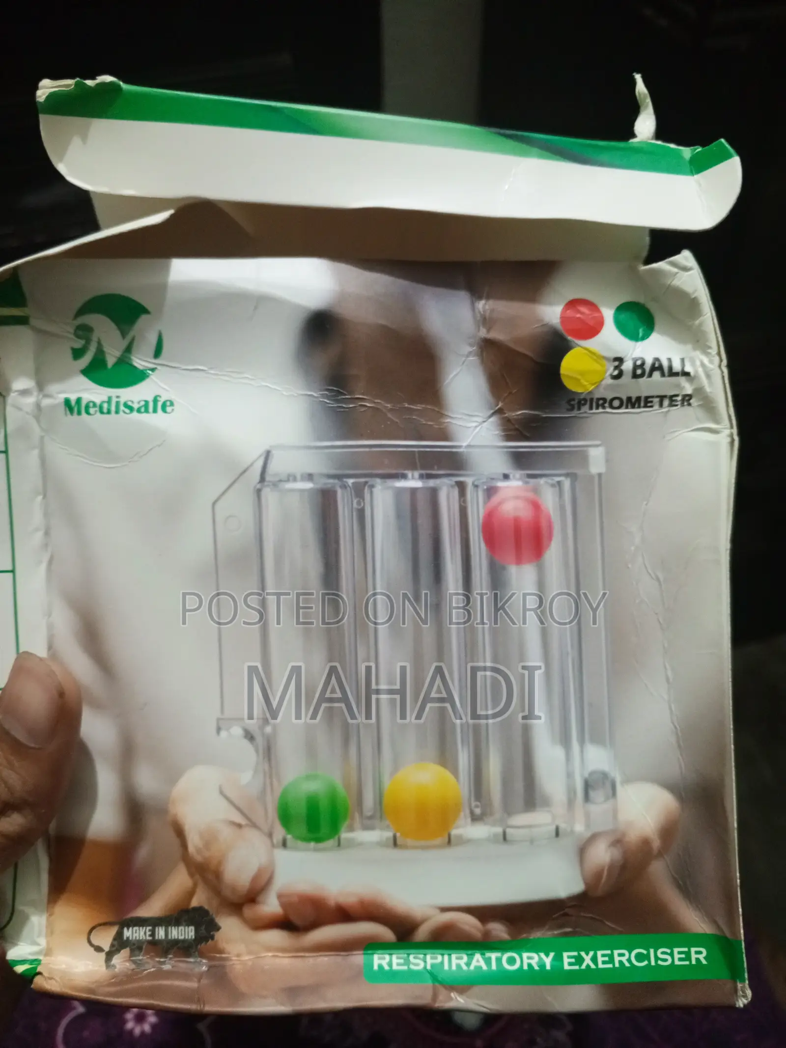3-Ball Incentive Spirometer