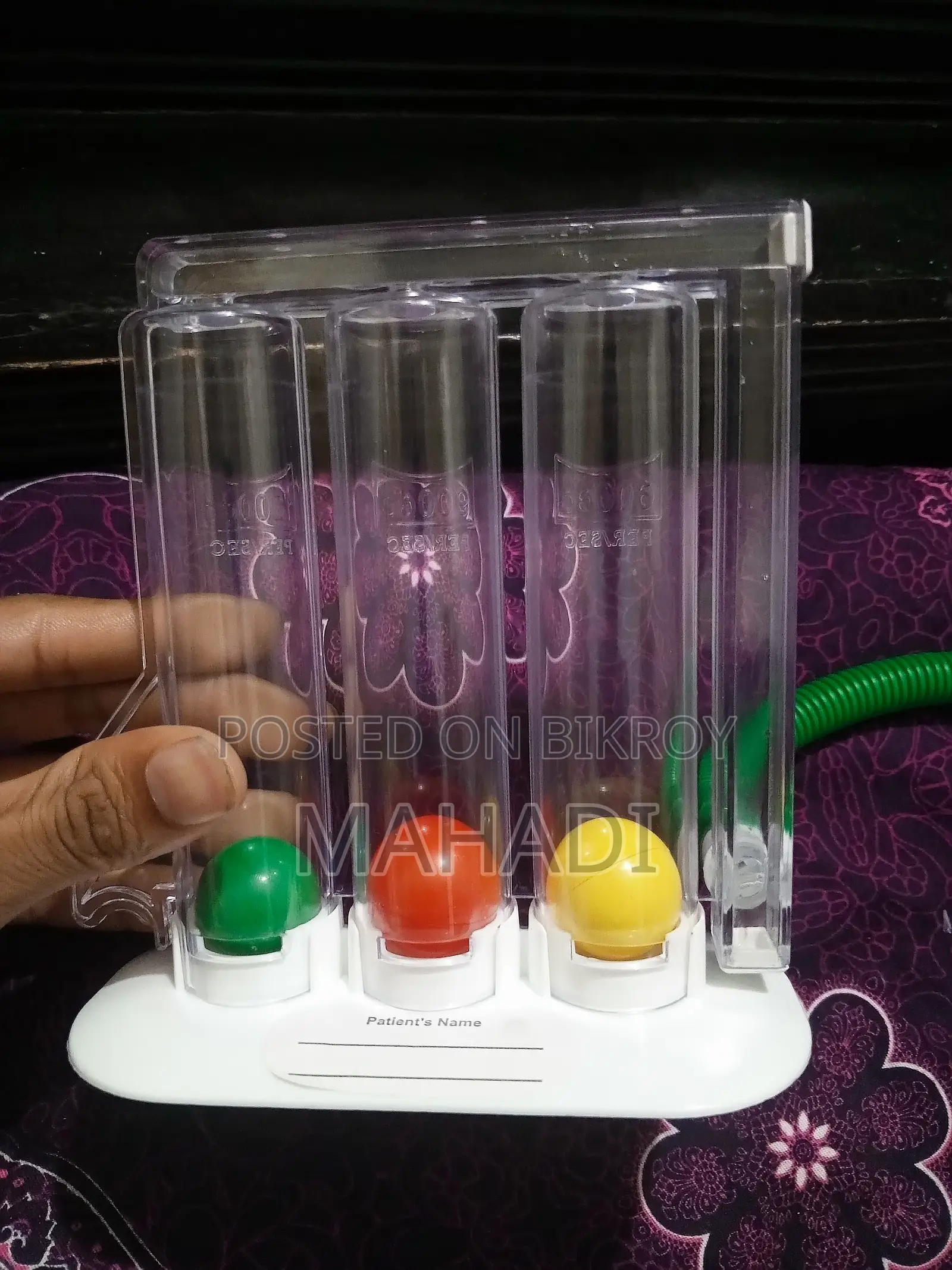 3-Ball Incentive Spirometer