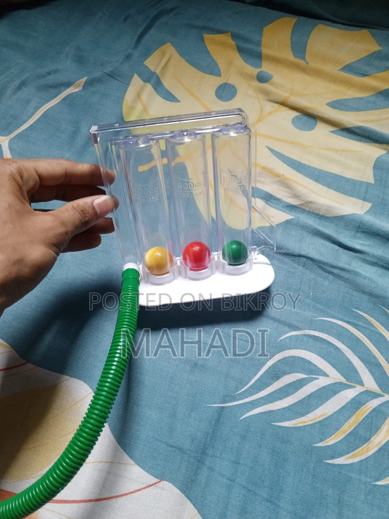 3-Ball Incentive Spirometer