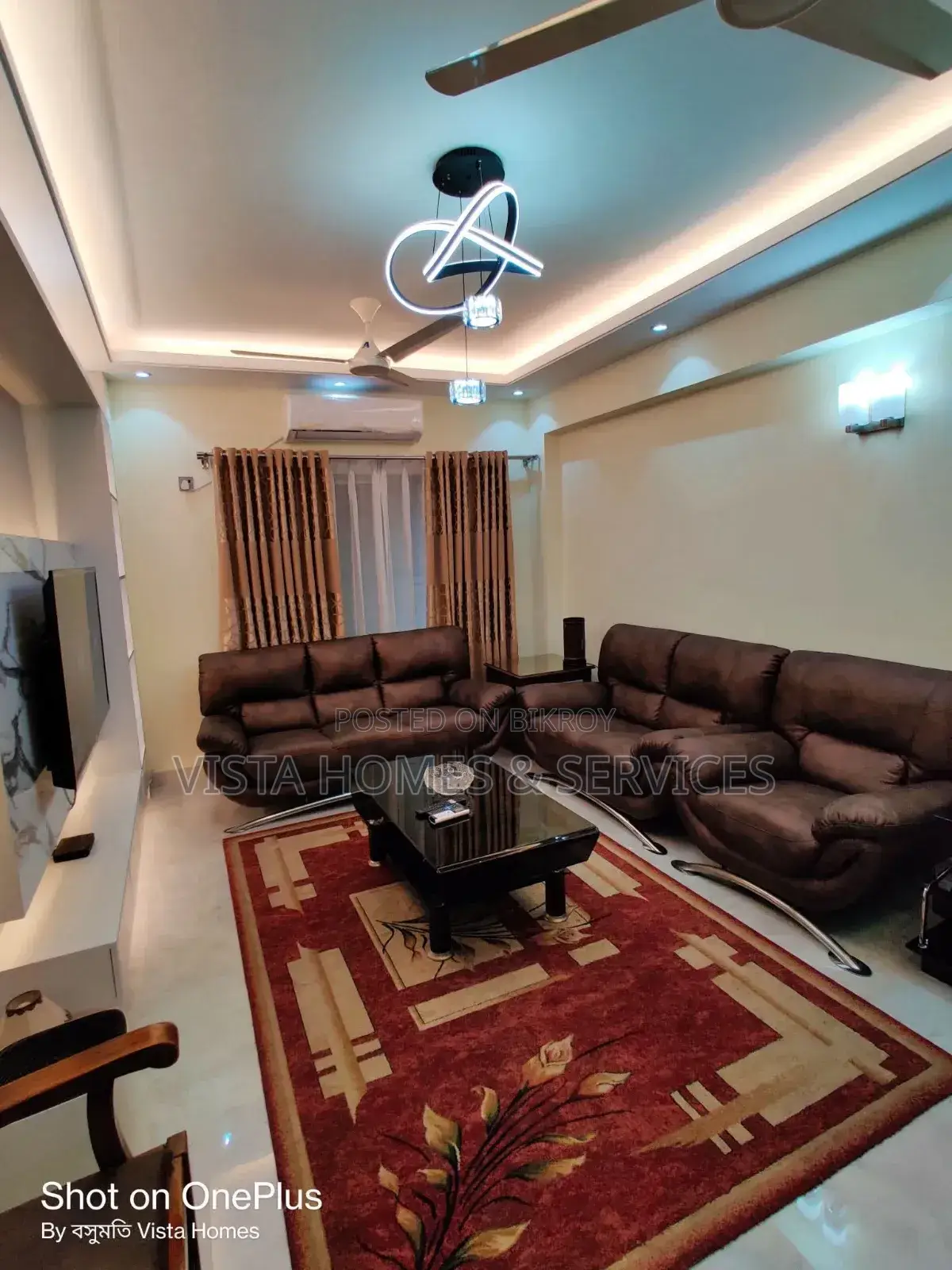 Furnished 3-Bedroom Apartment in Southeast Palace, Gulshan for Rent