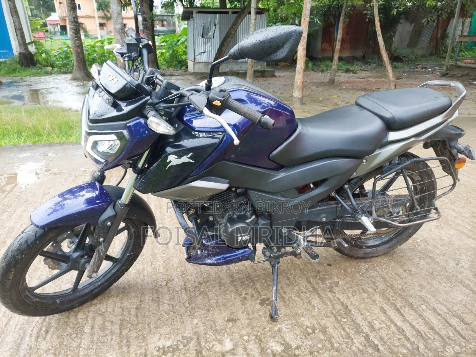 TVS Raider 125 2022 Blue