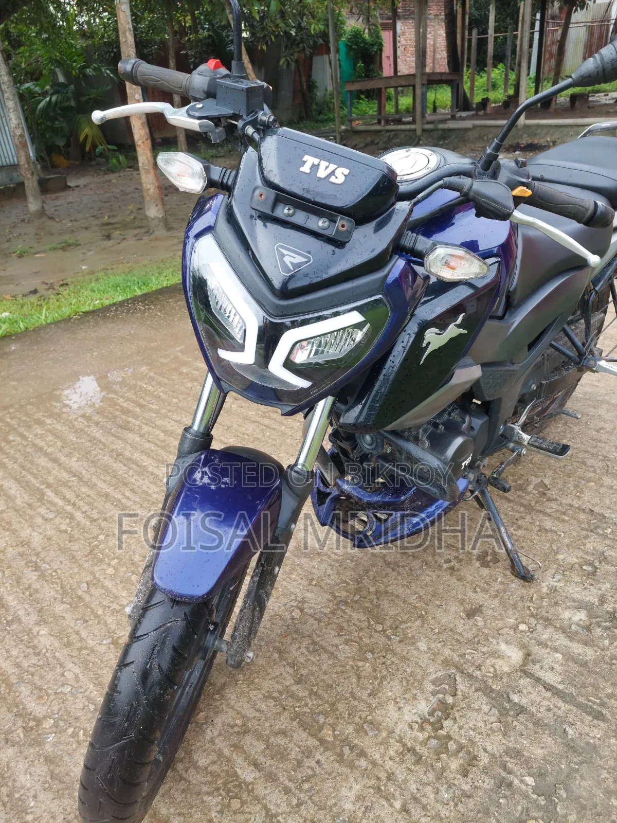 TVS Raider 125 2022 Blue