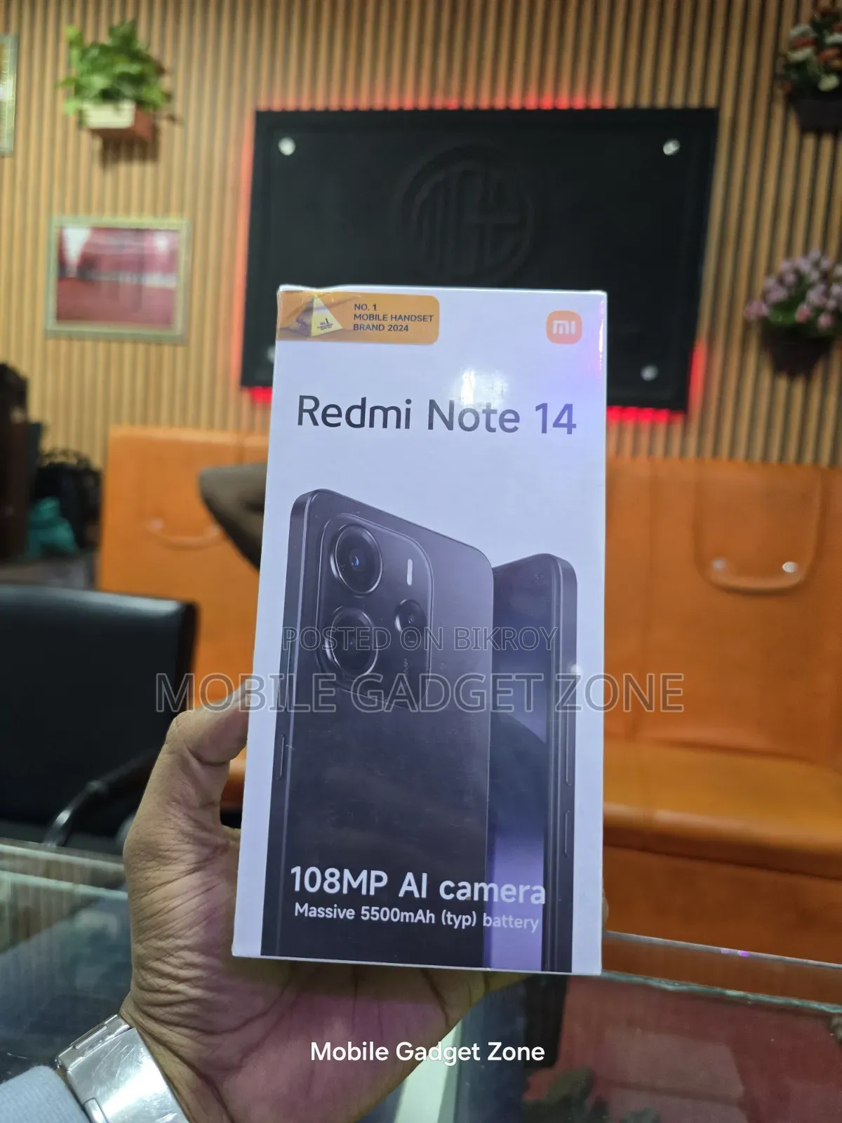নিউ শাওমি রেডমি নোট ১৪ ৪জি ২৫৬ জিবি ব্ল্যাক