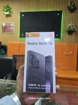 নিউ শাওমি রেডমি নোট ১৪ ৪জি ২৫৬ জিবি ব্ল্যাক