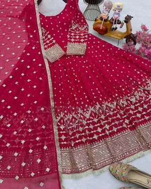 ইন্ডিয়ান ওয়েটলেস জর্জেট থ্রি-পিস