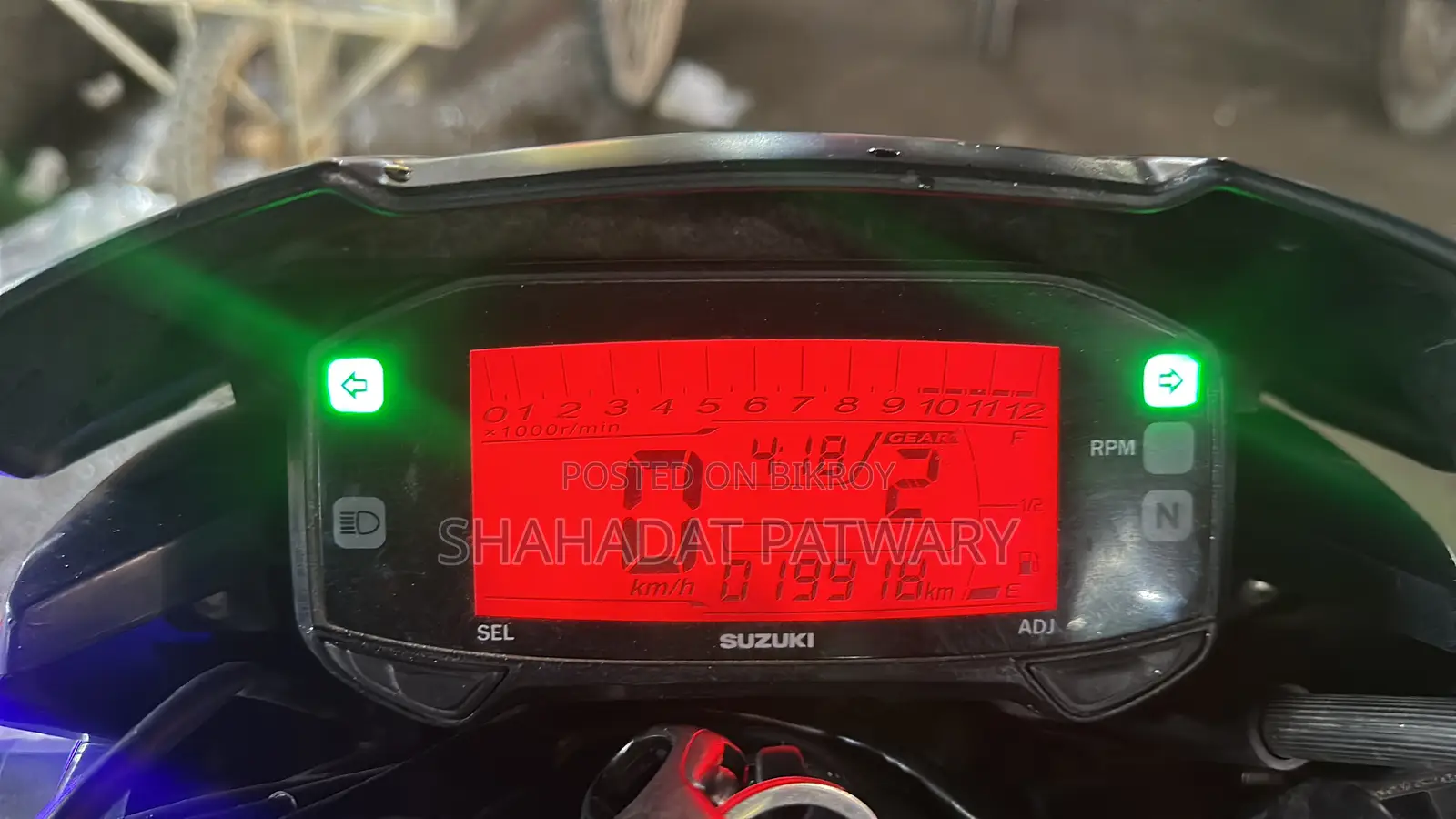 Suzuki Gixxer 2023 Black