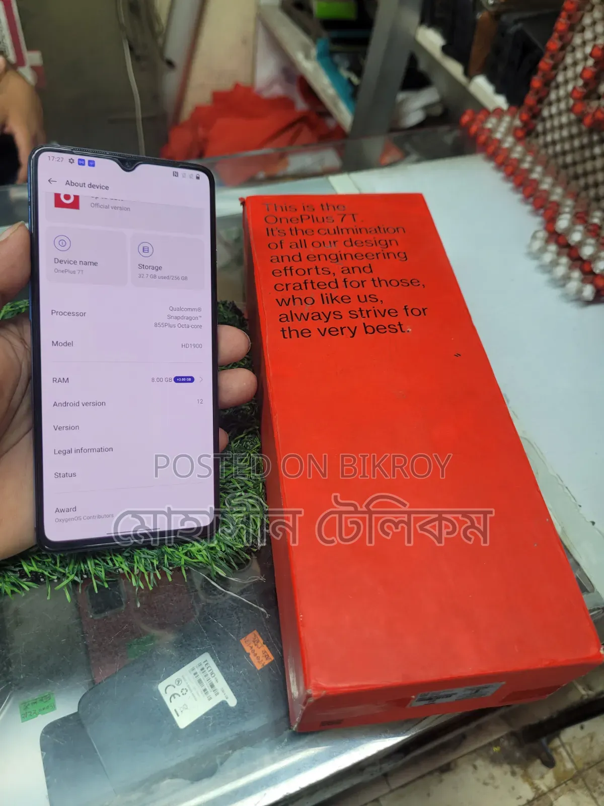 OnePlus 7T 256 GB Blue