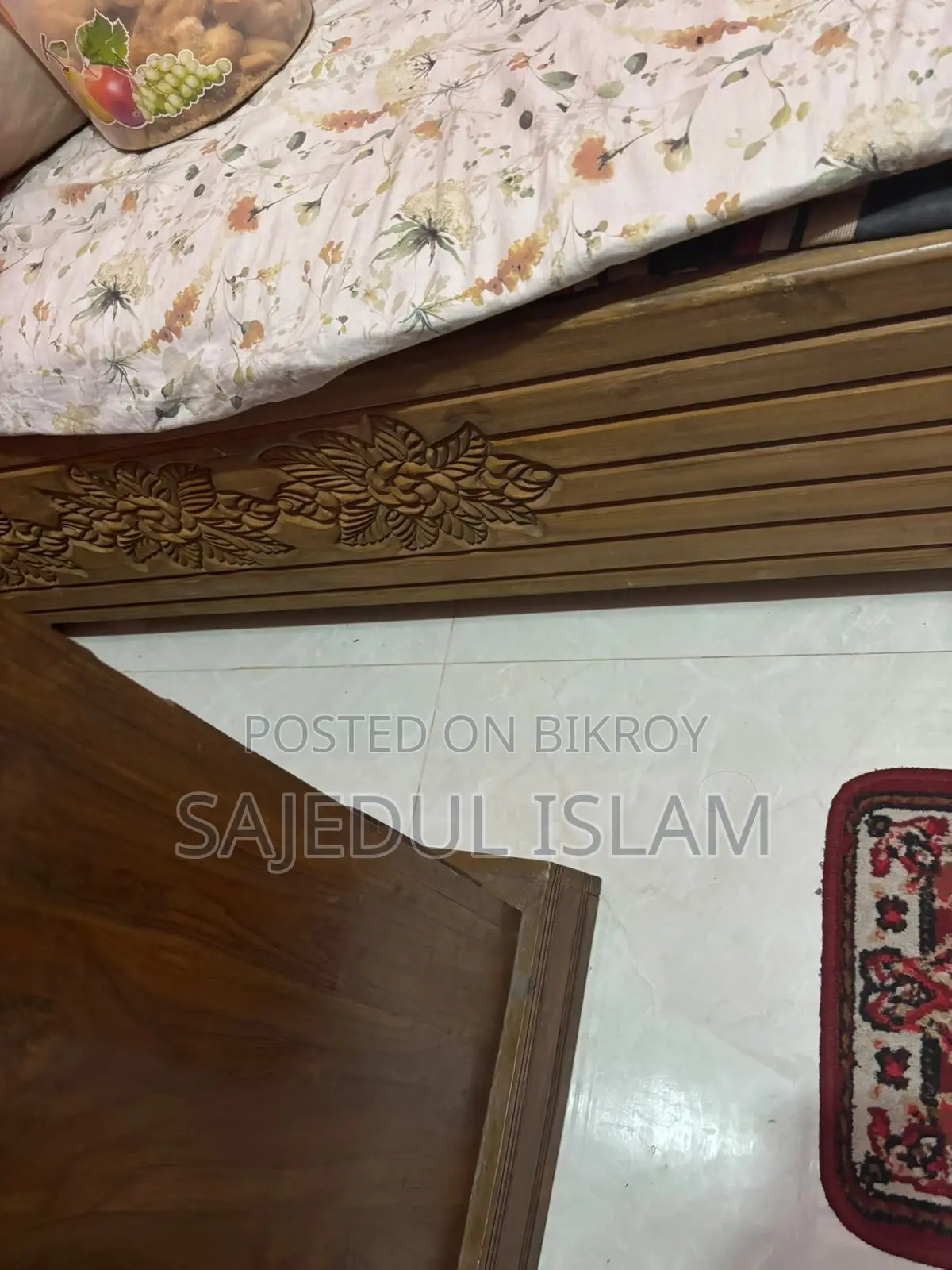 Teak Wood Bed