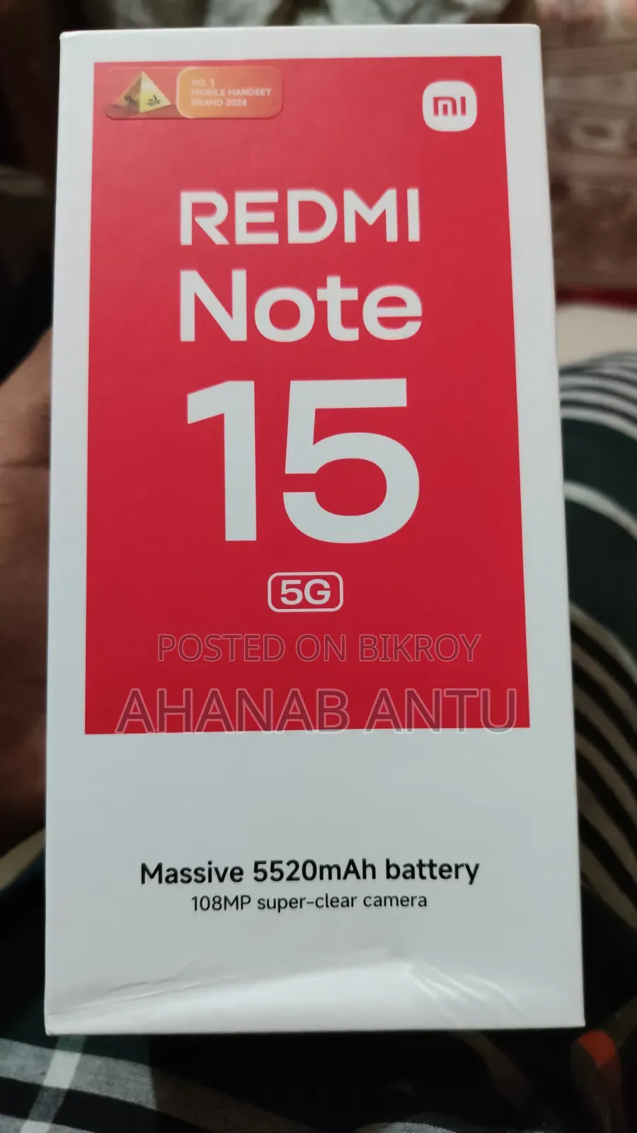 New Xiaomi Redmi Note 15 256 GB Silver