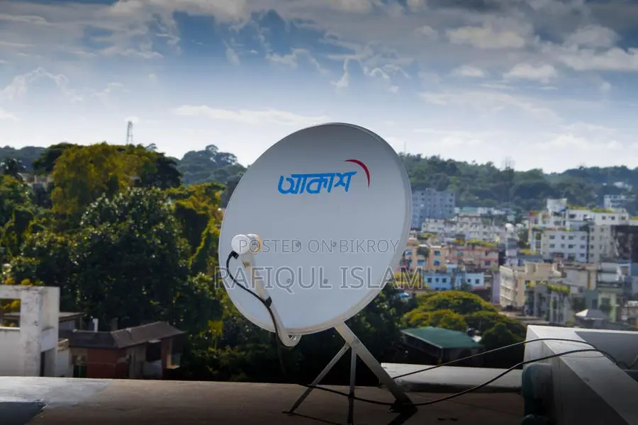 Akash Dish Antenna will be sold with box and wire
