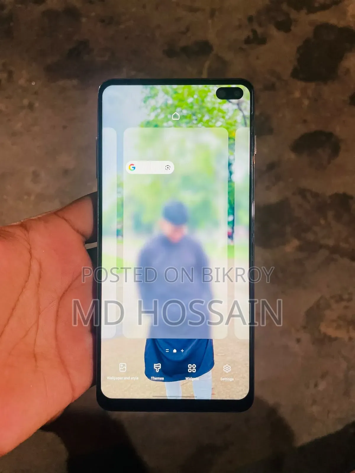 স্যামসাং গ্যালাক্সি এস১০ প্লাস ১২৮ জিবি ব্ল্যাক
