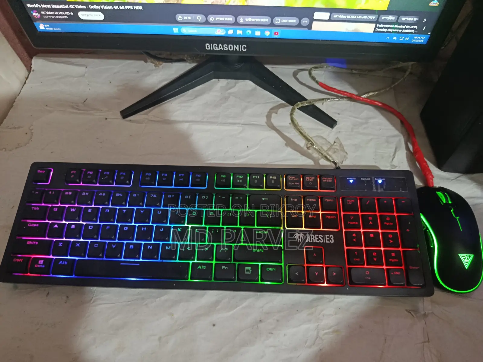 Desktop Computer 8GB AMD Ryzen 5 SSD 256GB