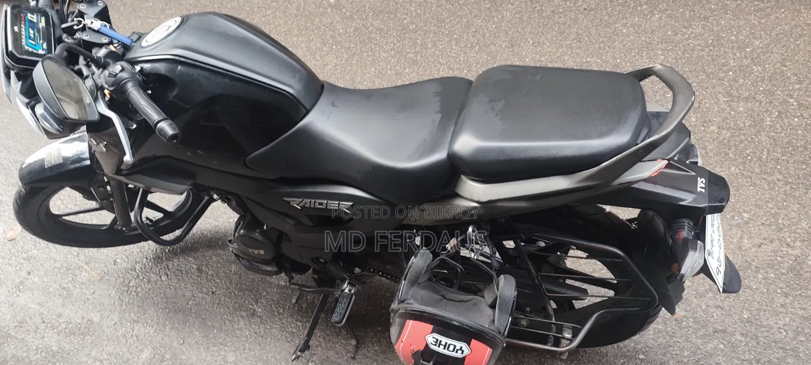 TVS Raider 125 2022 Black
