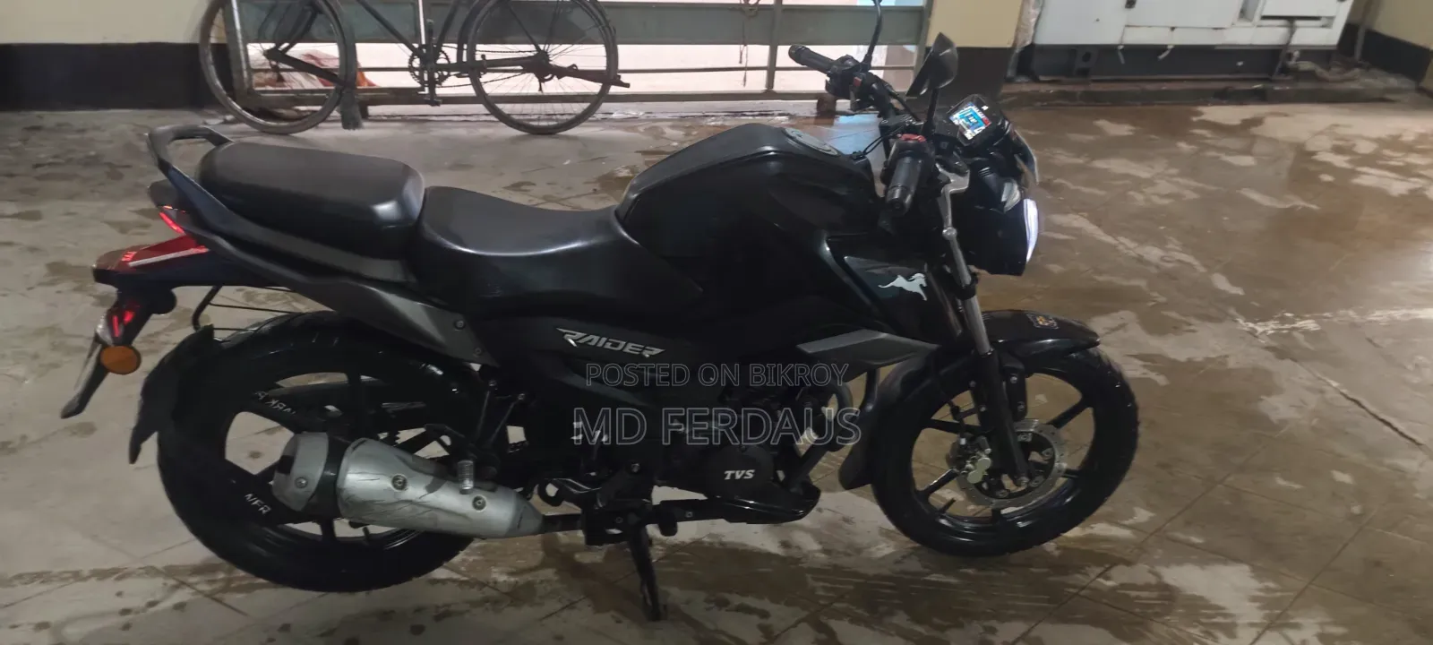 TVS Raider 125 2022 Black