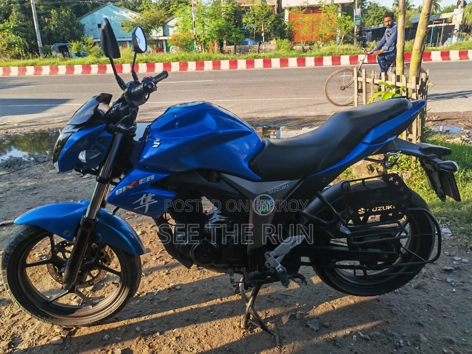 Suzuki Bike 2019 Blue