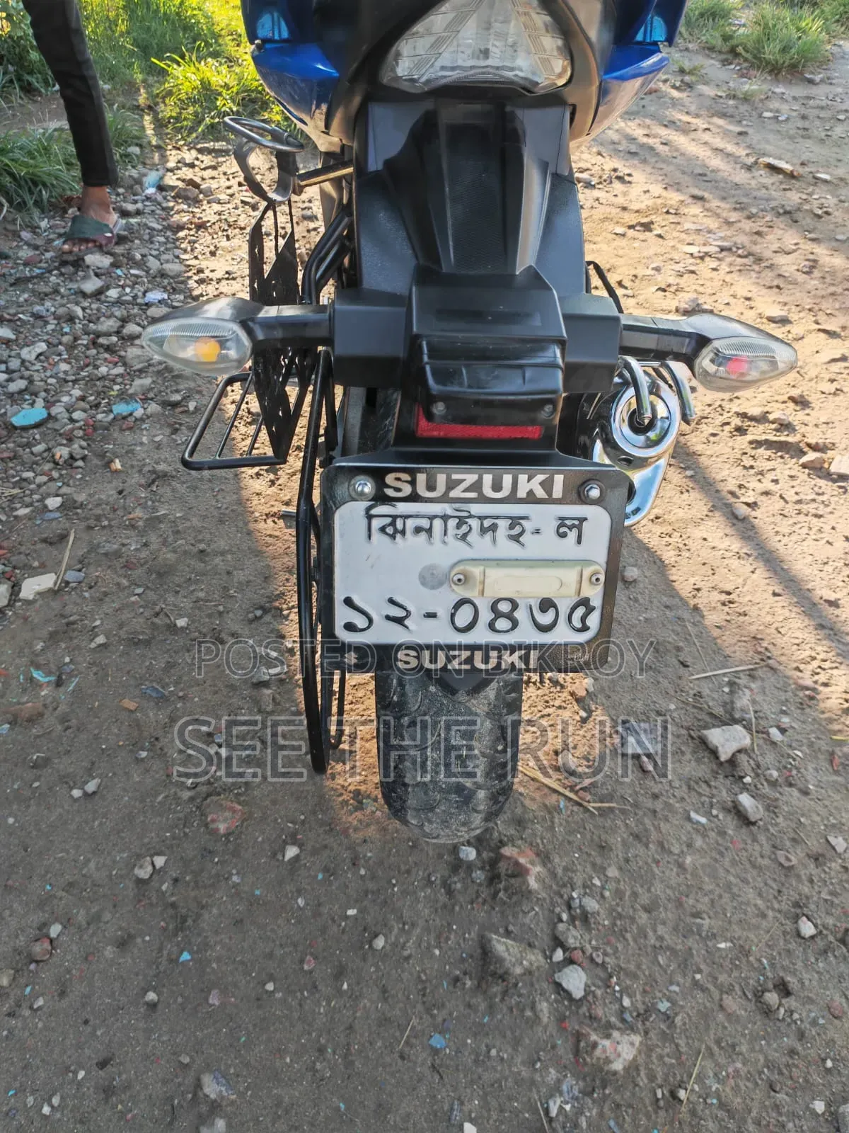 Suzuki Bike 2019 Blue