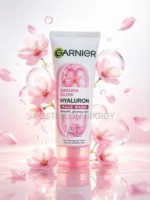 Garnier Sakura Glow Hyaluron Face Wash