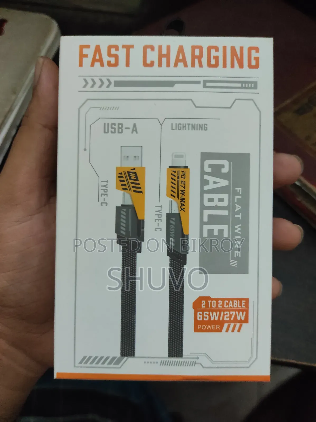 PD 65 Fast Charging Cable