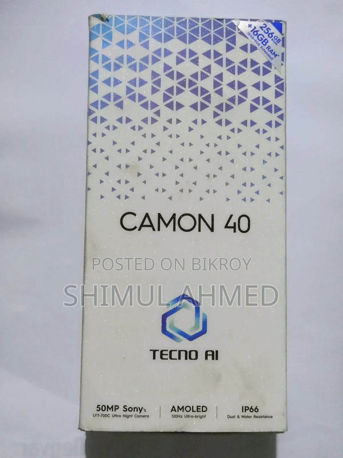 টেকনো ক্যামন ৪০ ২৫৬ জিবি গ্রে