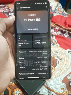 Realme 12 Pro+ 128 GB Blue