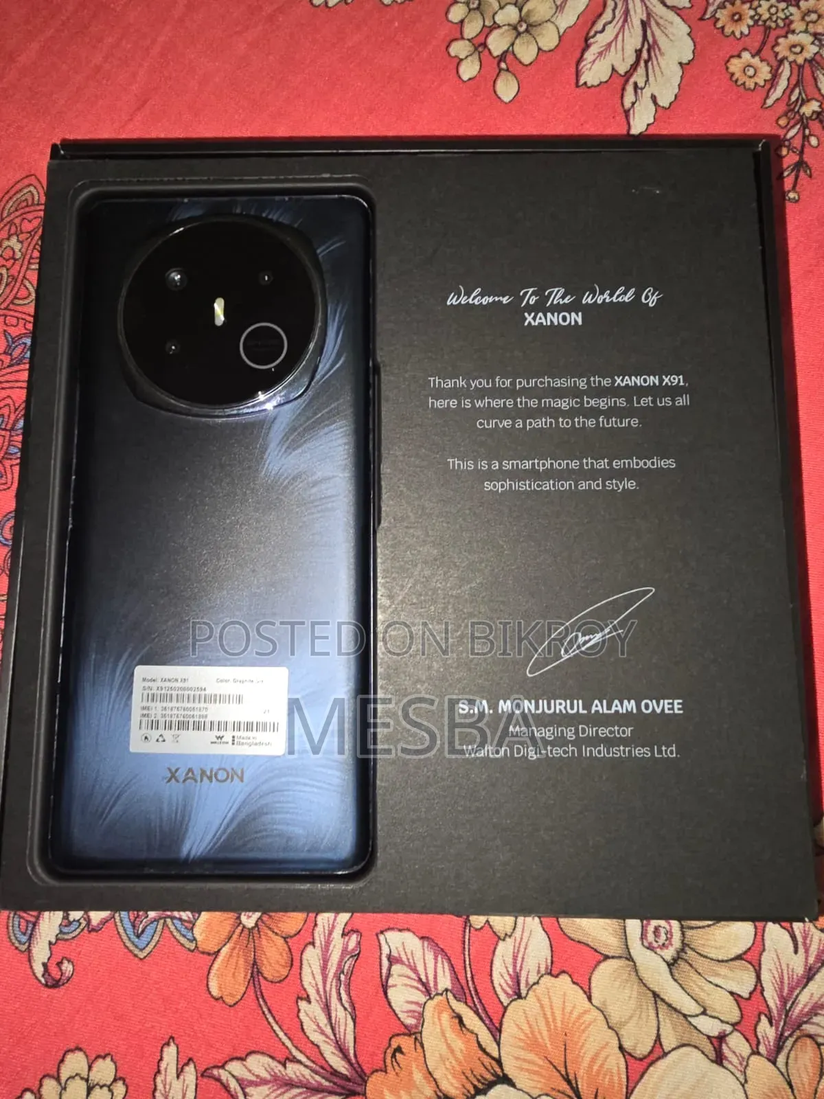 New Walton XANON X91 256 GB Blue