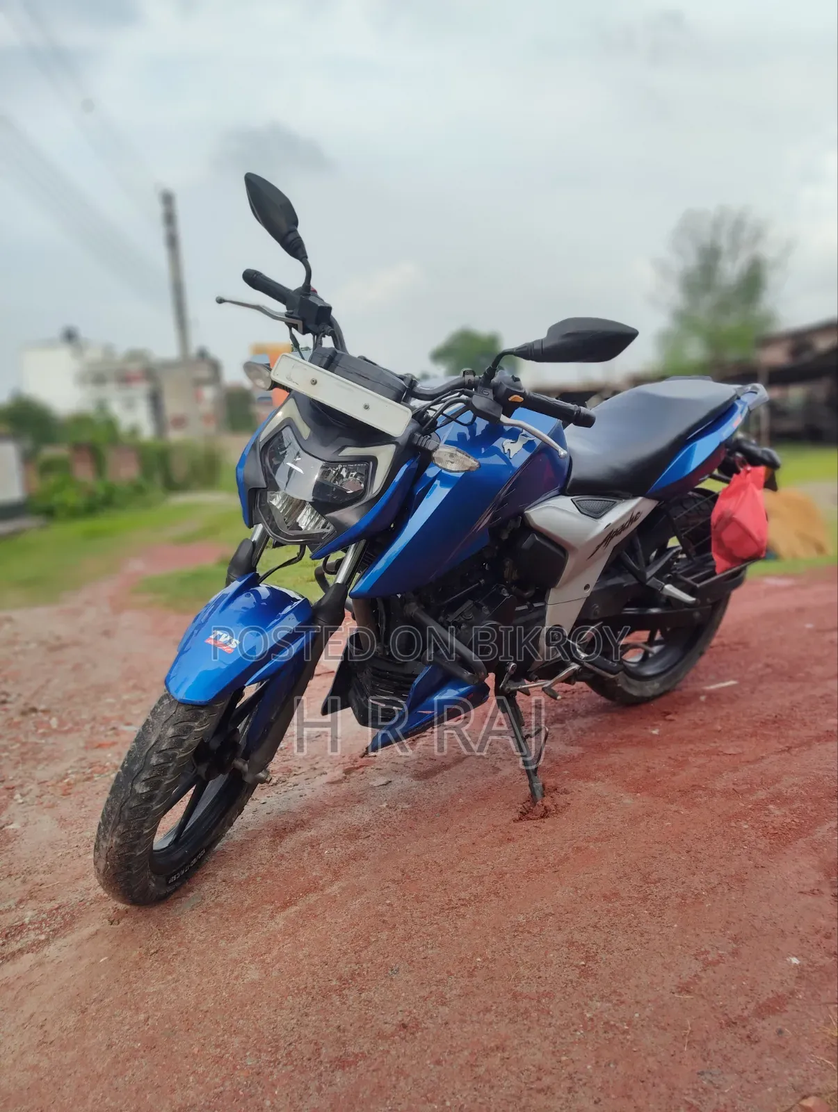 TVS Apache 160 4V 2022 Blue