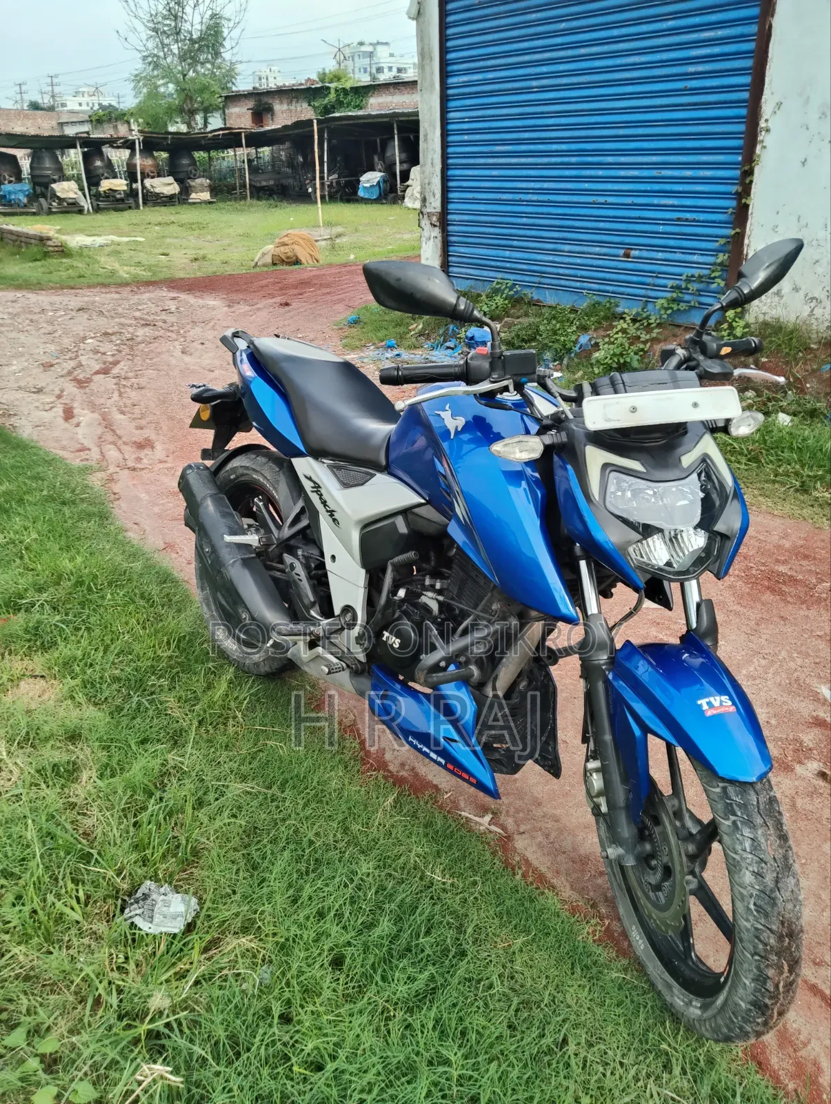 TVS Apache 160 4V 2022 Blue
