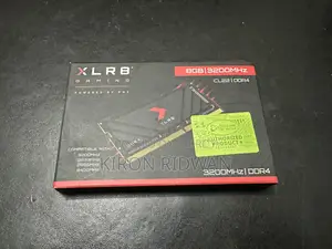 PNY XLR8 গেমিং ৮জিবি ডিডিআর৪ ৩২০০০ মেগাহার্টজ ল্যাপটপ র‍্যাম