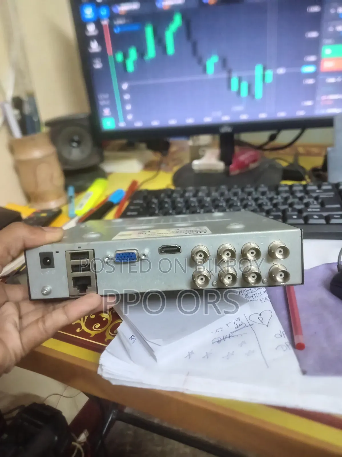 8 Port Uniview DVR Machine