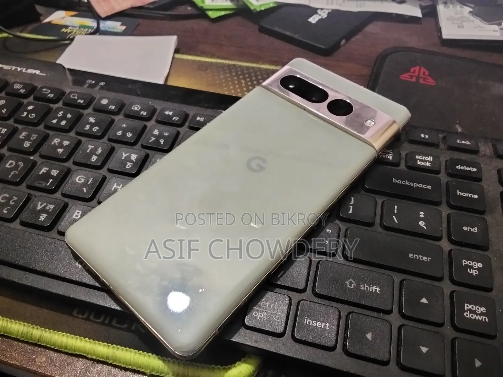 গুগল পিক্সেল ৭ প্রো ১২৮ জিবি গোল্ড