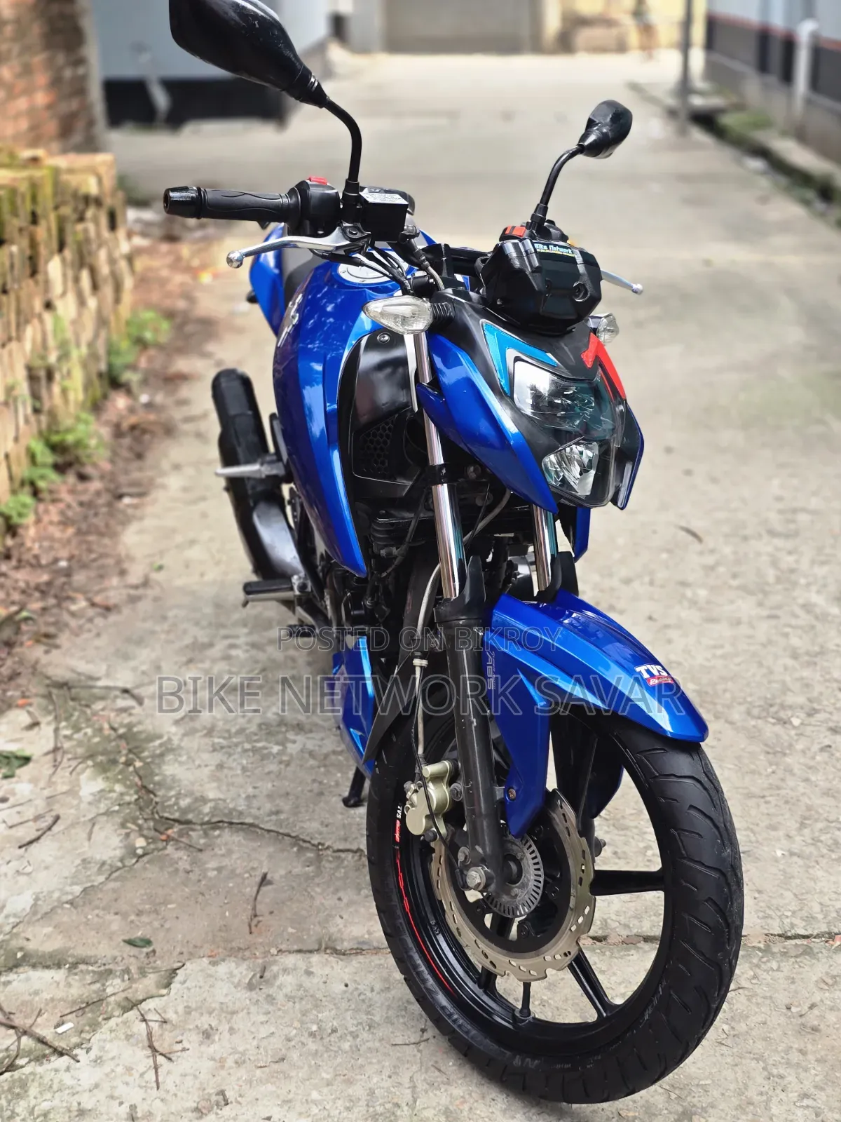 টিভিএস আপ্যাচি আরটিআর ১৬০ ৪ভি ২০২২ নীল