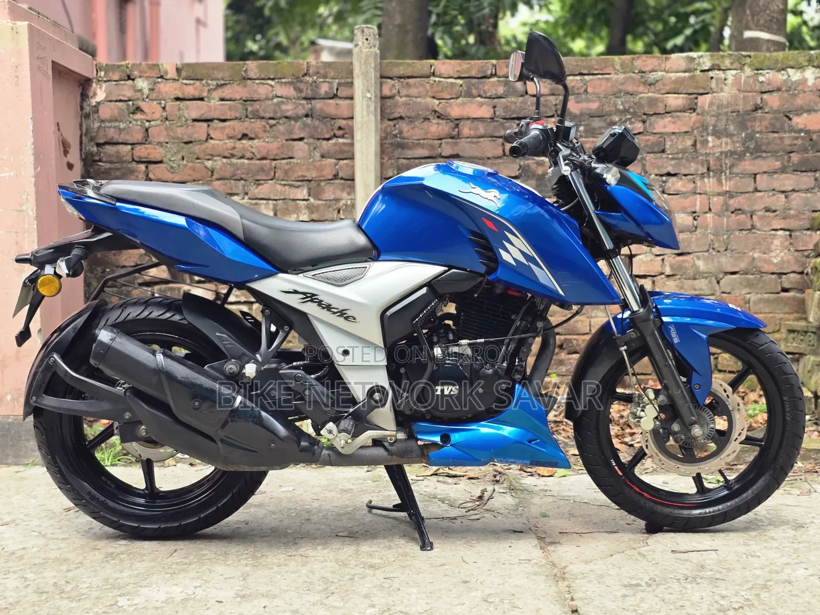 টিভিএস আপ্যাচি আরটিআর ১৬০ ৪ভি ২০২২ নীল