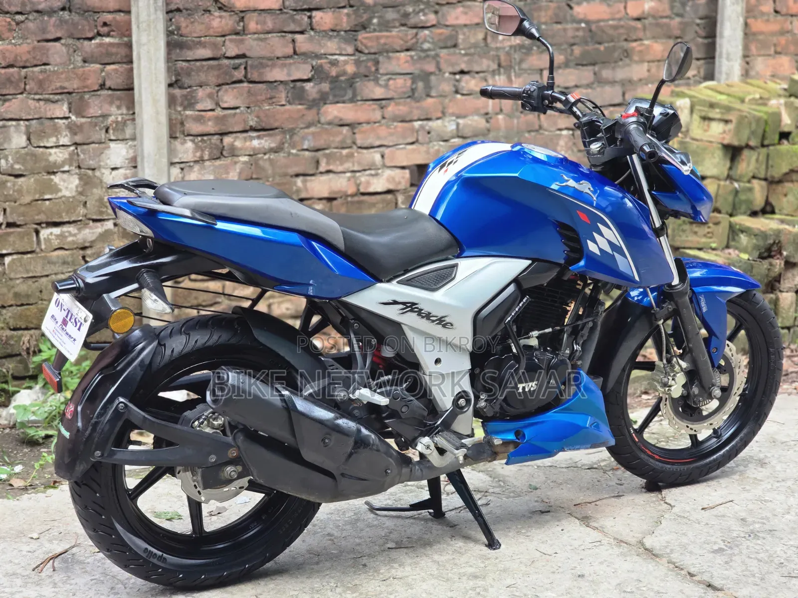 টিভিএস আপ্যাচি আরটিআর ১৬০ ৪ভি ২০২২ নীল