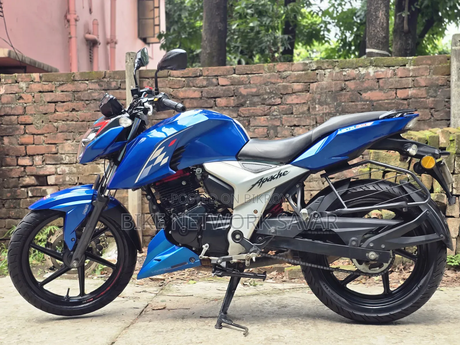 টিভিএস আপ্যাচি আরটিআর ১৬০ ৪ভি ২০২২ নীল