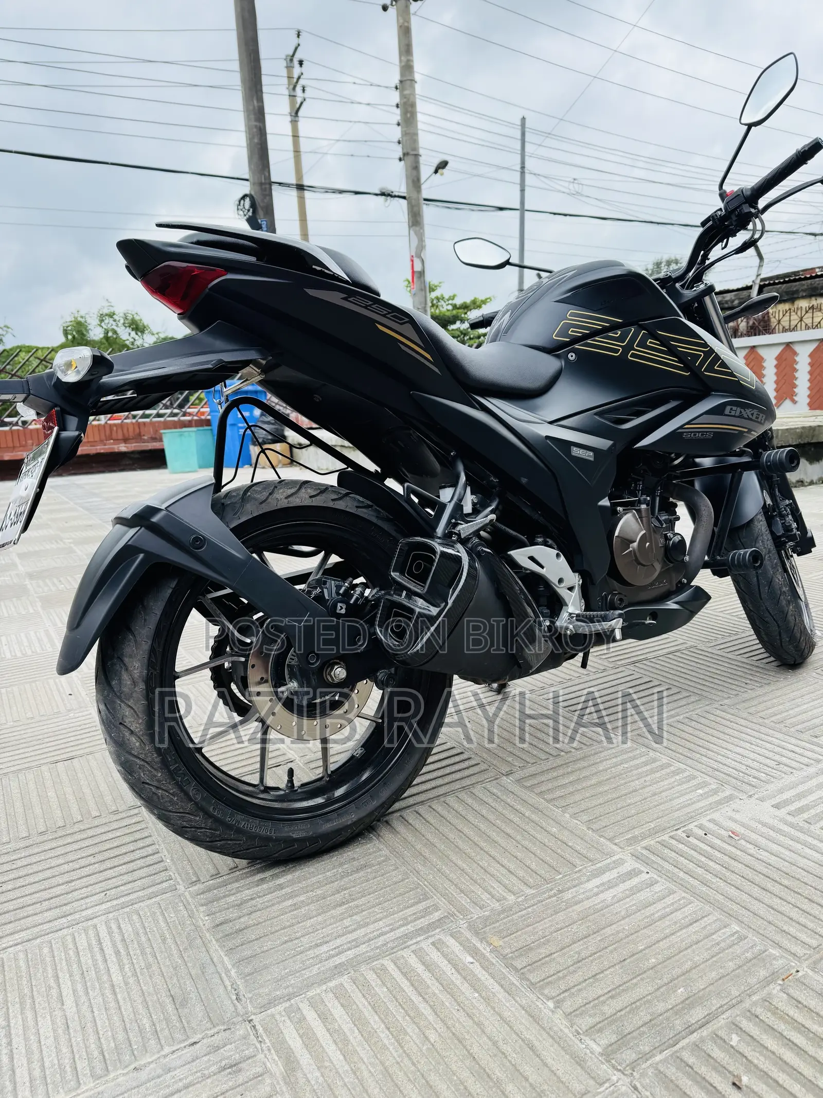 New Suzuki Gixxer 250 2025 Black