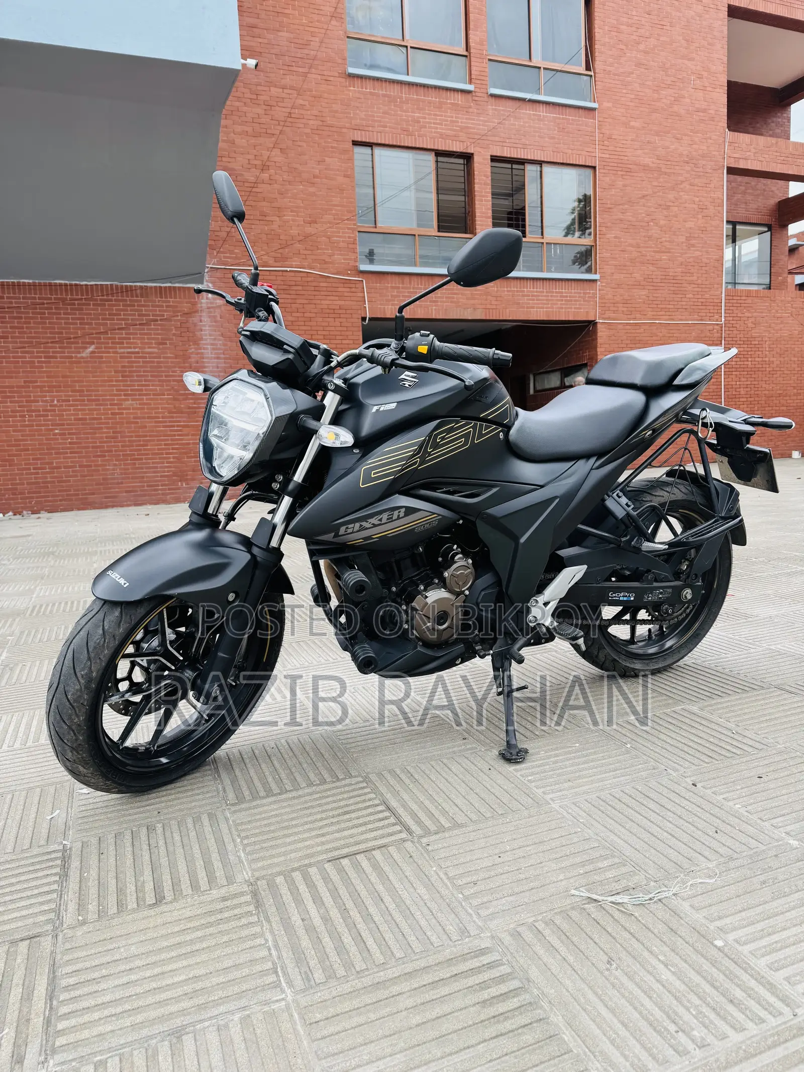 New Suzuki Gixxer 250 2025 Black