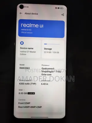 Realme GT Master Edition 128 GB Blue