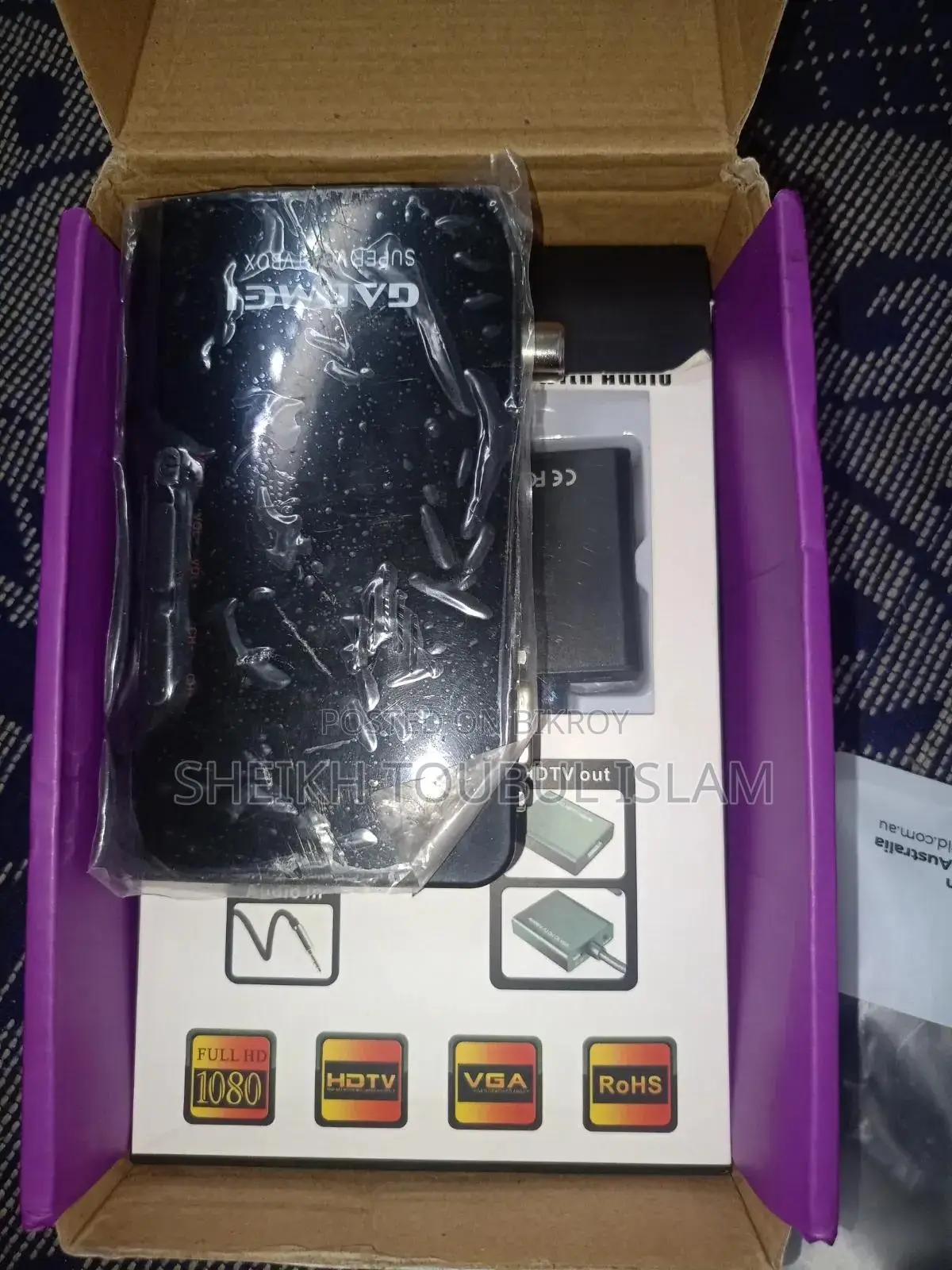 Gadmei Super Vga TV Box Tv3890e