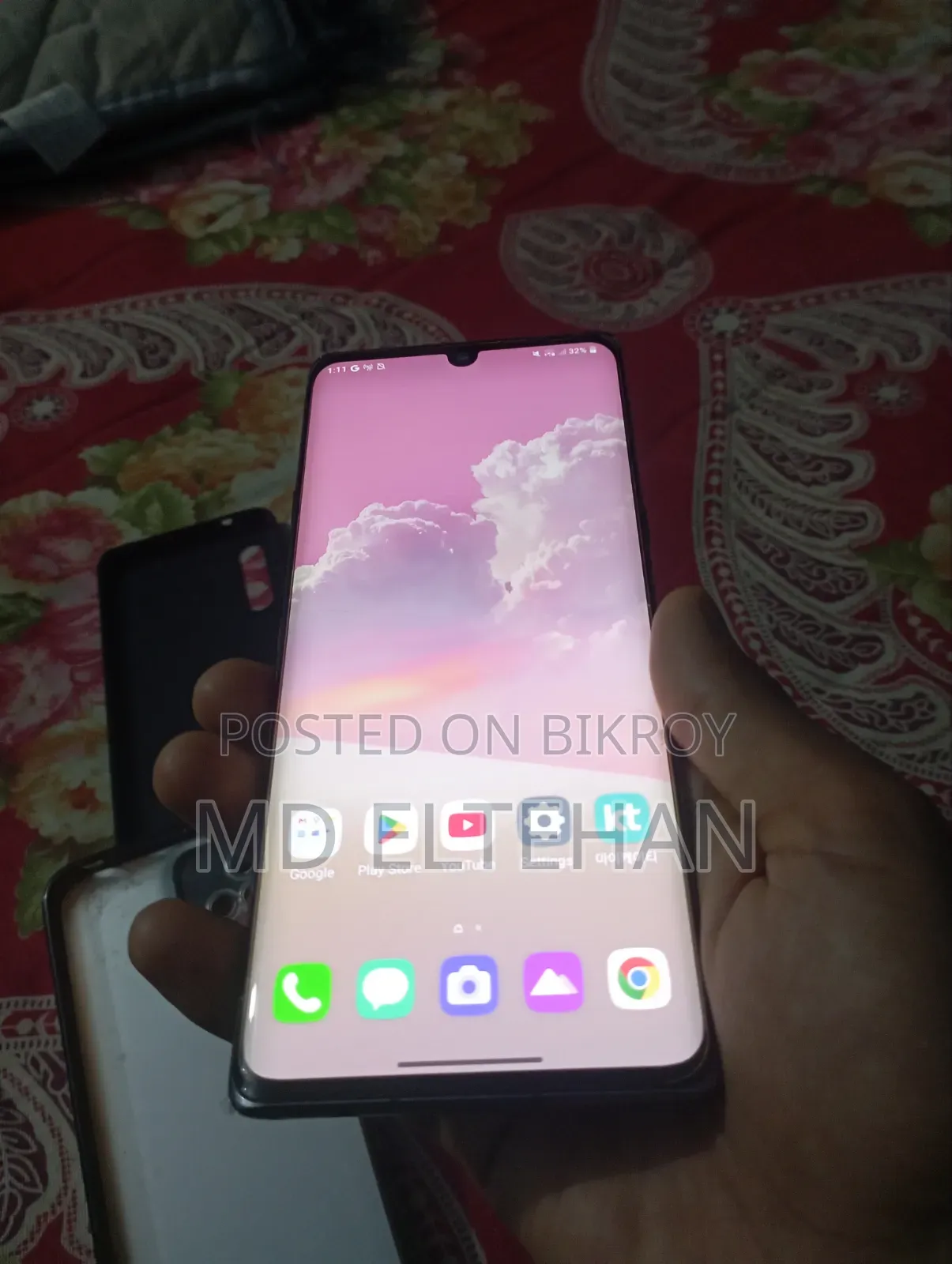 LG Velvet 5G 128 GB Black