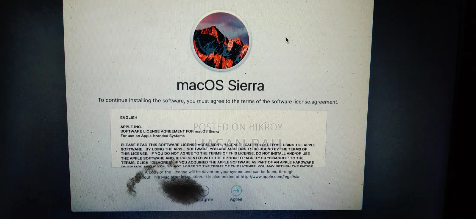 Laptop Apple MacBook 2010 8GB Intel HDD 1T